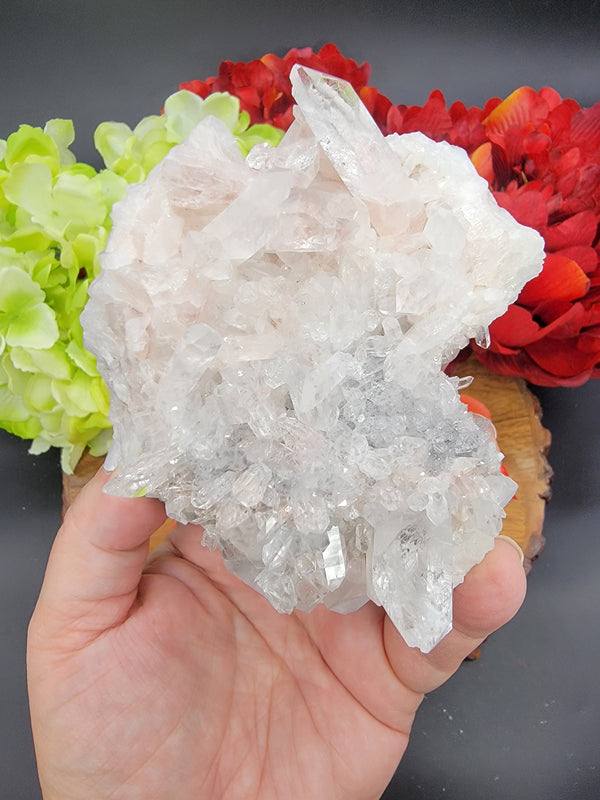Rare Sacred Pink Lemurian Cluster From Colombia